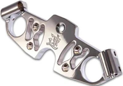 Yana Shiki - CA4267 - Skeleton Style Top Clamps, Chrome for sale