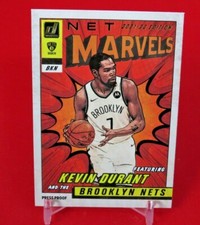 Kevin Durant GOLD NET MARVELS Press Proof 2021-22 Donruss Basketball Nets