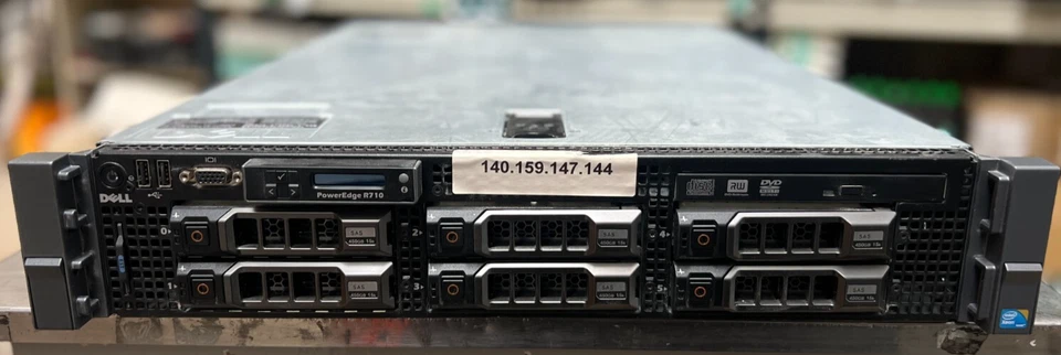 Dell PowerEdge R710 Server 2x Xeon X5570 @2.93GHz 24GB | 6x 450GB HDD | 2x PSU - Image 2 of 4
