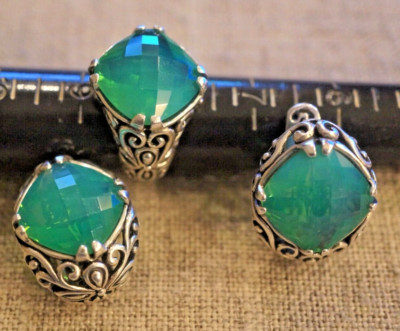  925 Sterling Silber Schmuckset mit Topas 
