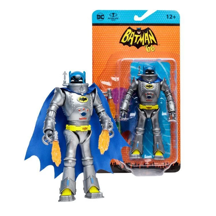 McFarlane Toys DC Batman 1966 Retro Series Robot Batman Action