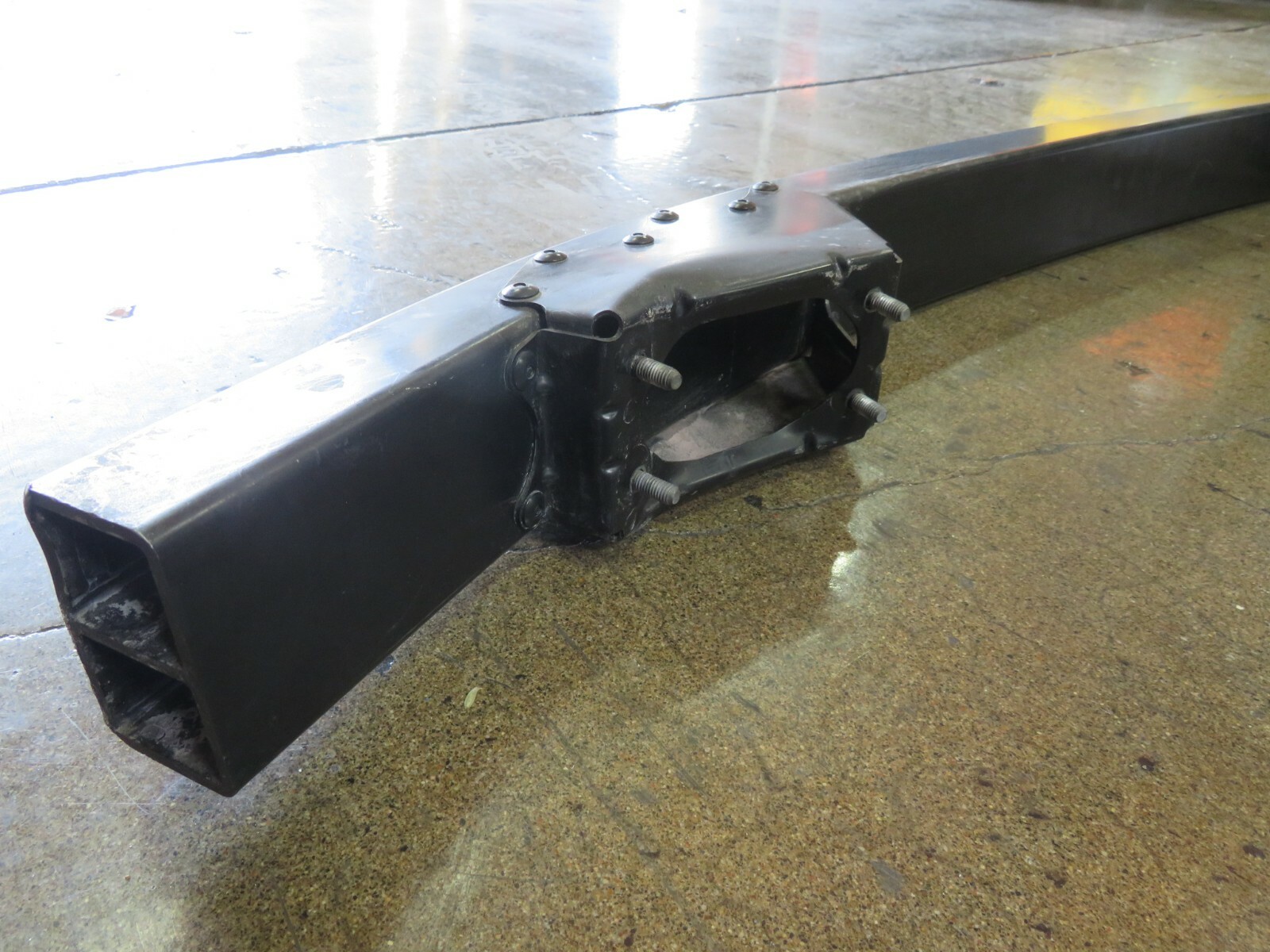 Ferrari FF, Rear Bumper Reinforcement, Used, Bent, P/N 84071400