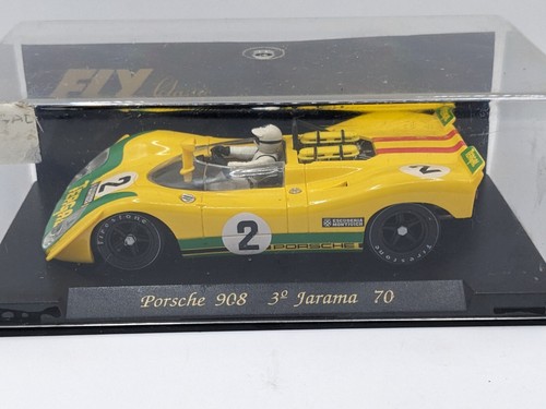 FLY C12 Porsche 908 IN YELLOW Mint in box #2 Scalextric Compatible - Picture 11 of 13