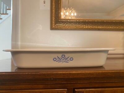 Extremely RARE Corning aware 14x11 1/2x2 1/4 inch  bake pan USA