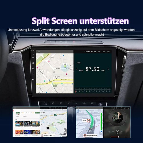 2+32GB Android 13 Autoradio GPS Navi BT für Mercedes Benz C-Klasse W204 S204 - Bild 12 von 19