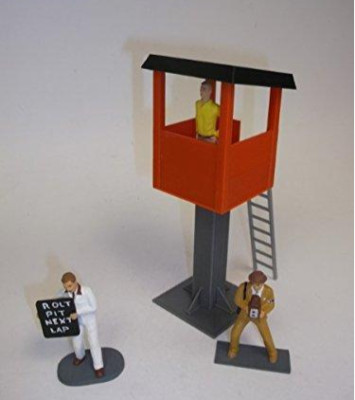 Greenhills Slot Car Building Red Marshall's Tower 1:43 scale - Brand New - MACC4