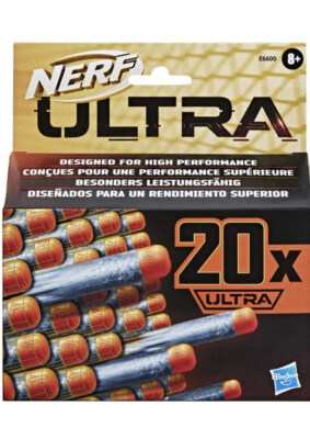 Hasbro NERF Ultra 20er Dart Nachfüllpack Schwarz/Orange Toys