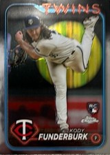 2024 Topps Chrome #297 Kody Funderburk 