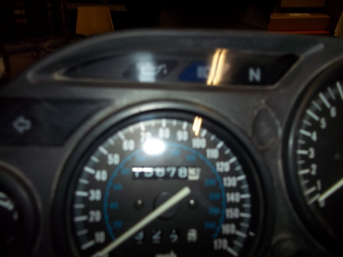 16日 にんにん 1999 KAWASAKI ZX6E ZX6 ZX 600 NINJA GAUGES SPEEDOMETER TACHOMETER