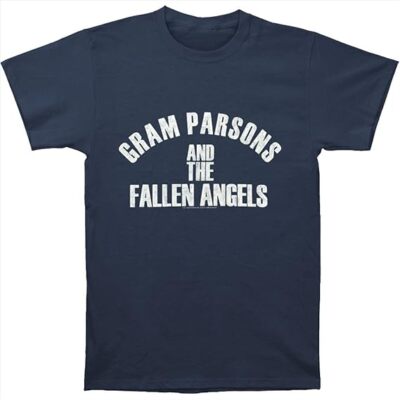 Gram Parsons T-shirt - Gram Parsons and the Fallen Angels Vintage Style Official