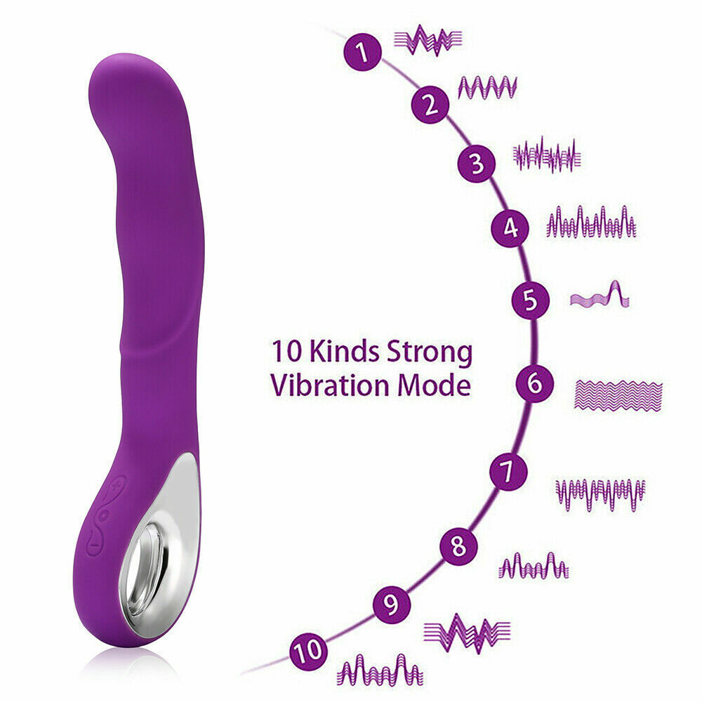 10 Speed Vibrater Massager Wand Personal Hand Held Powerful Waterproof for Women