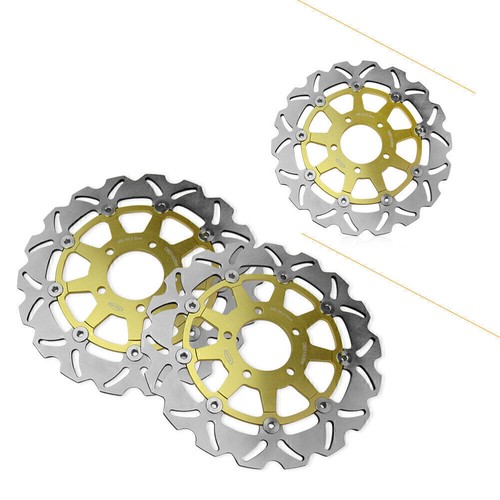 Brake Disc Rotors Fit SUZUKI GSXR 600 750 K4 2004-2005 GSXR1000 2003-2004 Motor - Picture 2 of 6