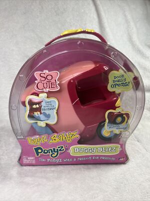 BRATZ Horse Pony Doll Buggy Blitz Babyz Ponyz Horse Trailer Car MGA New In Box