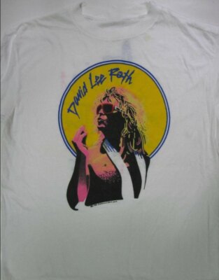SALE New David Lee Roth Vintage Crazy From The Heat 85 T-Shirt
