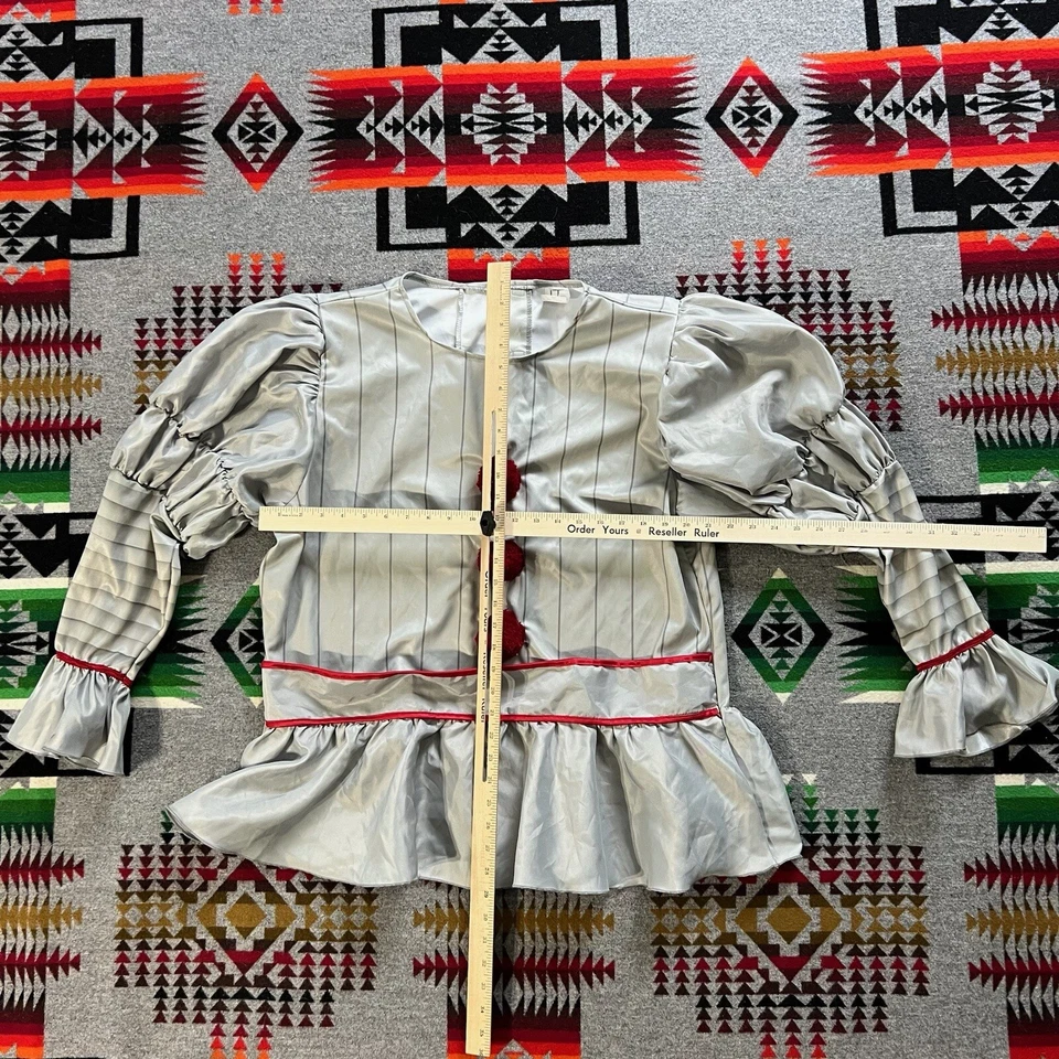 IT Chapter 2 Pennywise Costume Mens XL Clown Halloween Horror Outfit C8 - Image 3 of 4