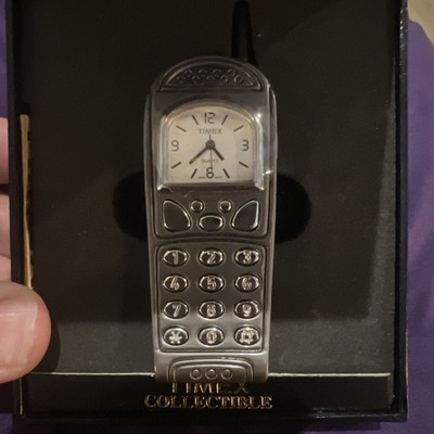 Timex Collectible Mini Cell Phone Clock NIB Unique | eBay display picture 2