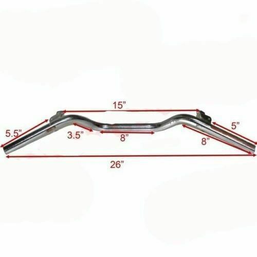 Volant Custom Bois Et Chrome 380mm - Forever Sharp - Poignées Rivetées, Bouton Corne Inclus