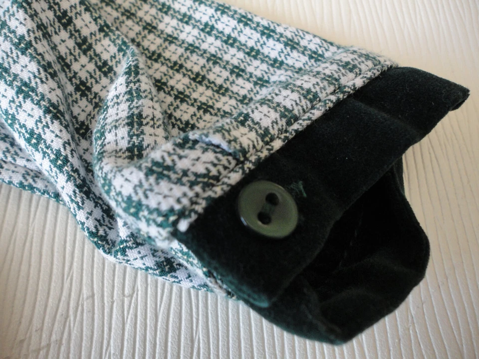 Nuevo Mameluco Niñas 3M 3mo Carriage Boutiques Navidad Vacaciones Verde/Perro Scottie Foto 4 de 4