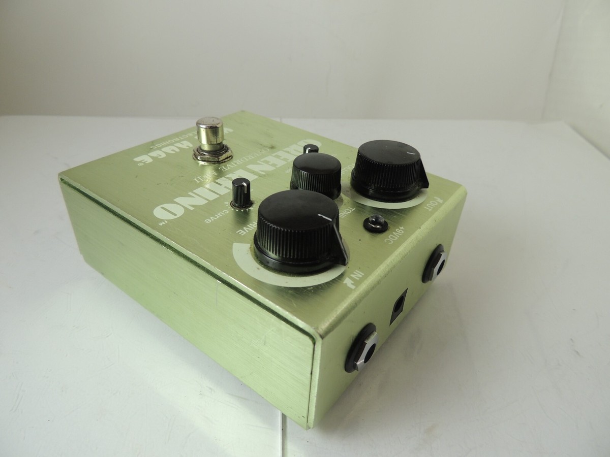 Way Huge Green Rhino MKII Overdrive Effects Pedal Free USA