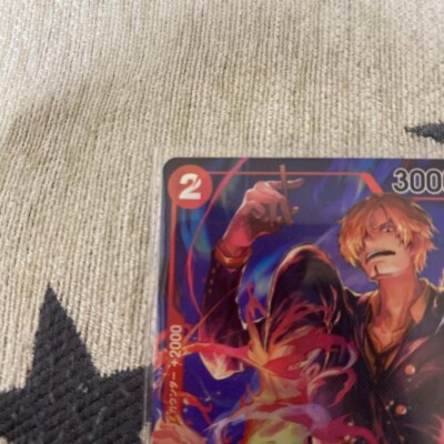 ONE PIECE Card Game Sanji OP01-013 R Parallel ROMANCE DAWN TCG