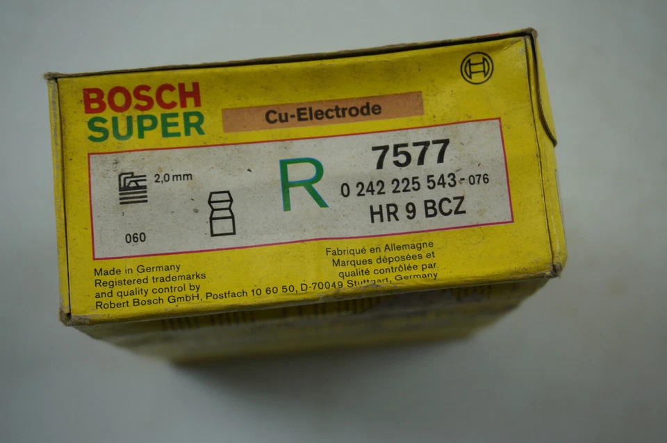 BOSCH HR9BCZ #7577 BUJÍAS PAQUETE DE 10 NOS Foto 2 de 4