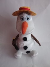 Animated Musical Disney Frozen Olaf Snowman Plush