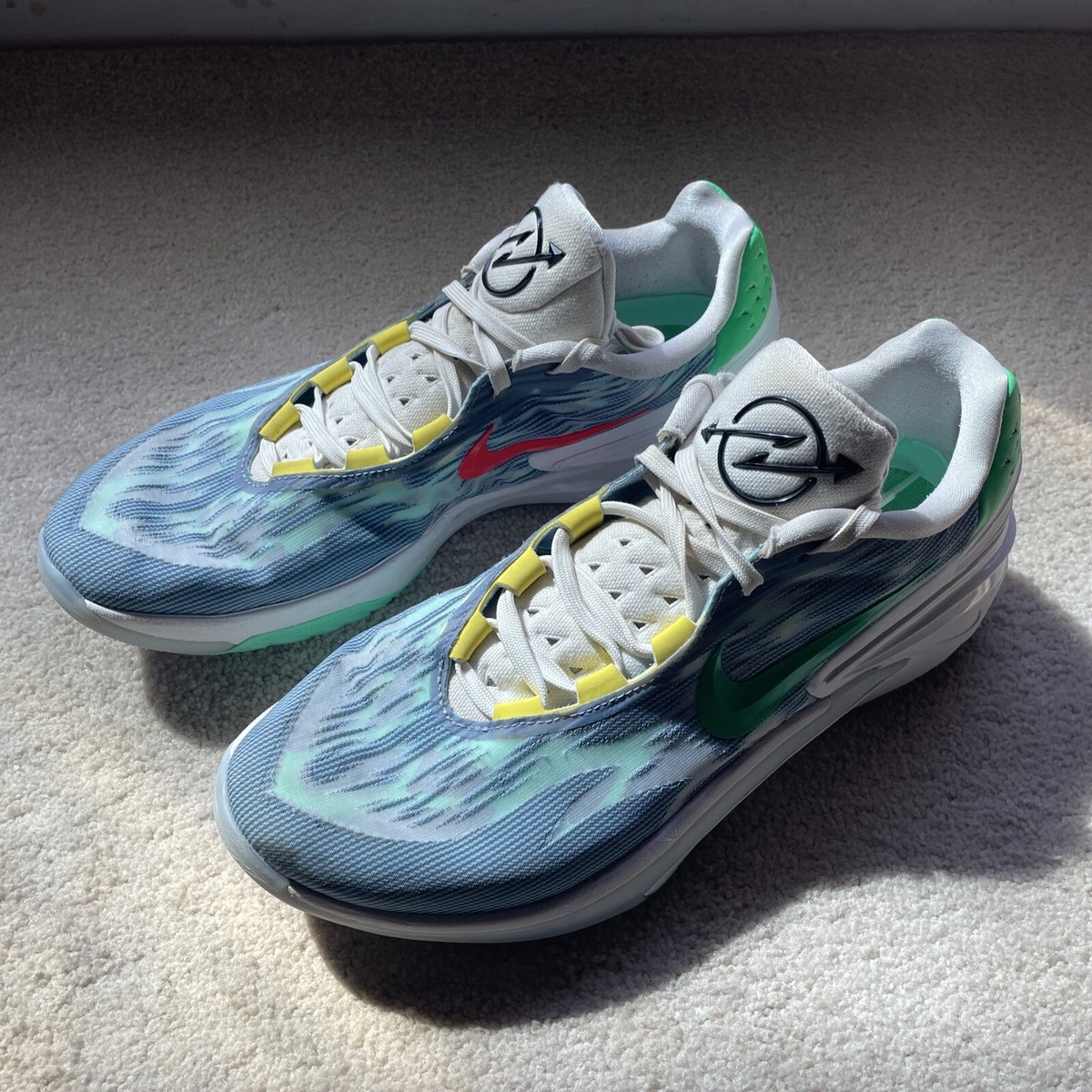 Size 12 - Nike Air Zoom GT Cut 2 Leche Blue Green Glow | eBay display picture 1