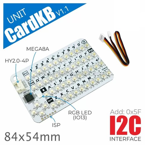1 pz scheda KB mini unità tastiera scheda ingresso tastiera completo MEGA8A NUOVO- - Foto 3 di 5