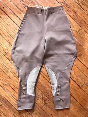 jodhpurs riding pants 40s 1930 xs pair