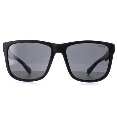 Polaroid PLD 2155/S 003 M9 mattschwarz grau polarisierte Sonnenbrille
