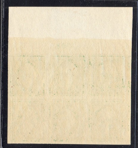 1916 US SC 481 1c Washington - Plate Block of 6 Top 7900 - MNH XF Gem - Picture 2 of 3