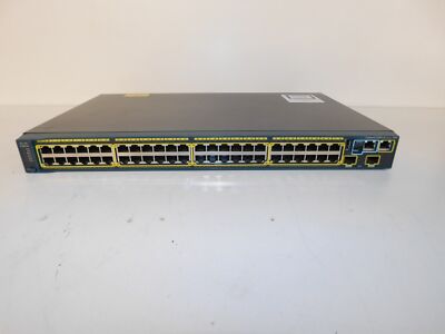 CISCO CATALYST 2960-S SERIES 10G GIGABIT SWITCH / WS-C2960S-48FPS-L (QPR81)