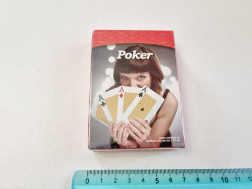 Cartes De Jeu Scellé Casinos Autriche Poker Originelle Vintage Playing Card New - Photo 1/3