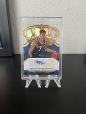 2018-19 Crown Royale Michael Porter Jr Crown Auto Rookie Gold /10  