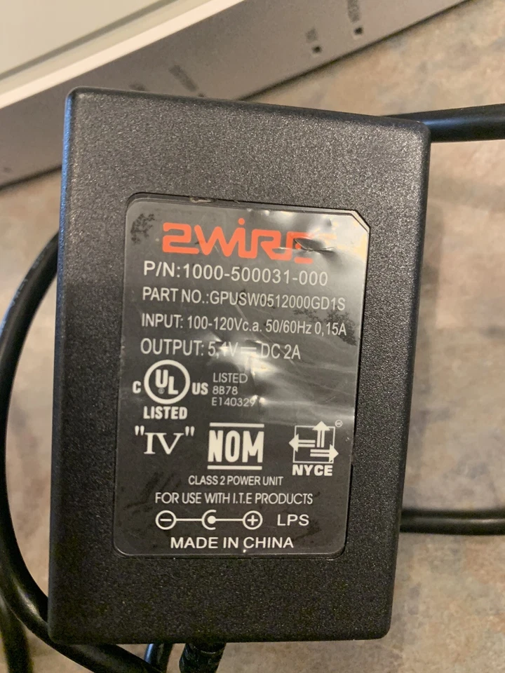 AT&T WIRELESS ROUTER MODEM 2701HG-B GATEWAY - Image 3 of 4