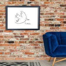Pablo Picasso - Dove of Peace Giclee Wall Art Poster Print
