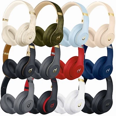 BEATS BY DR. DRE NEW SEALED - Beats Studio3 Skyline Collection Wireless Headphones - All Colors