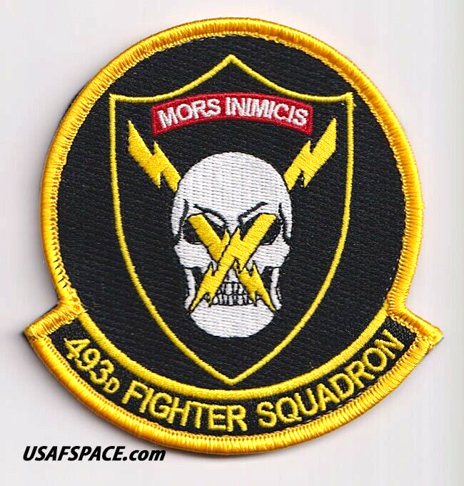 USAF 493RD FIGHTER SQ - MORS INIMICIS -RAF Lakenheath, UK
