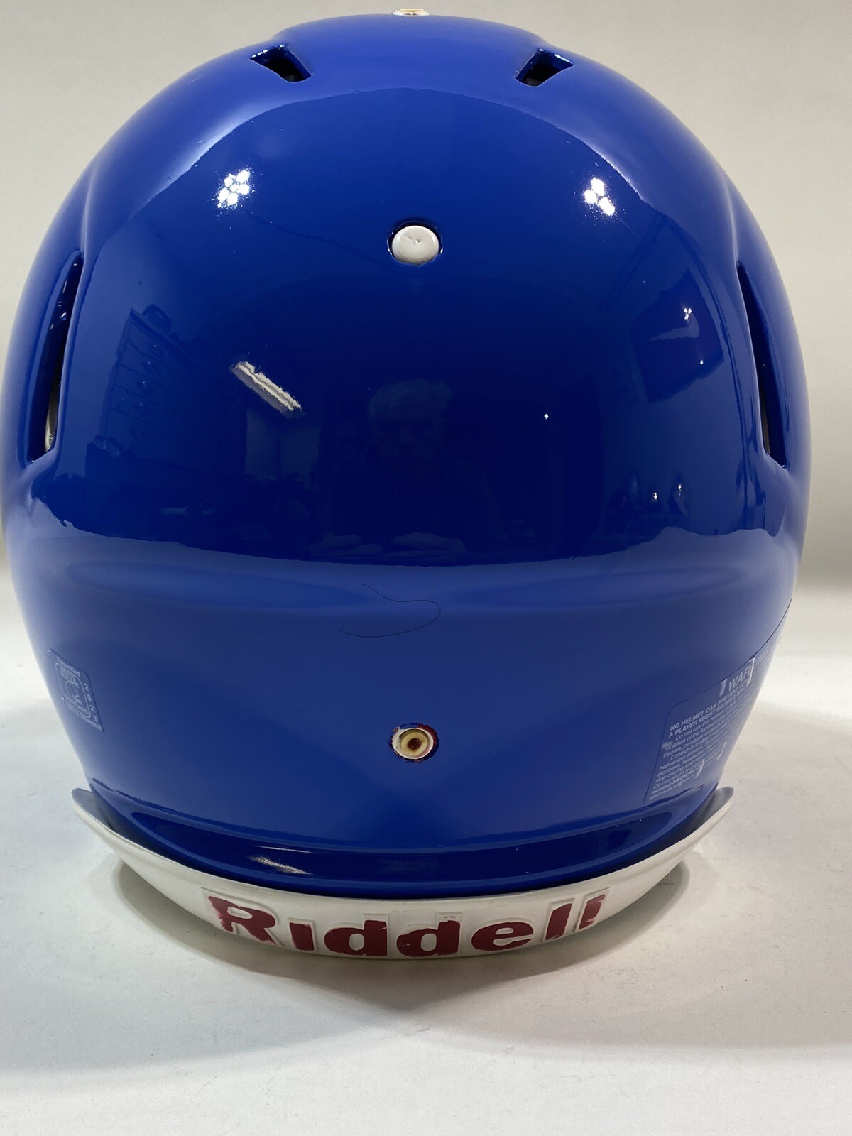 RIDDELL SPEED ROYAL BLUE GLOSS FOOTBALL HELMET SIZE ADULT/VARSITY LARGE