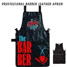 Barber Apron,Salon Apron,Haircut apron,Black apron,Professional Barber Apron