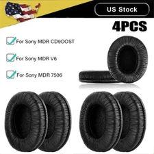 4X Replacement Ear Pads Cushion for Sony MDR-7506 MDR-V6 MDR-CD 900ST Headphones