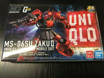 Uniqlo Bandai HG GUNDAM ZAKU II 40th Anniversary Gunpla 144