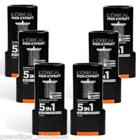 (14,28€/l) 6x 300ml Loreal Men Expert Carbon Clean Carbon Shower Gel 5 In 1 (14,28€/l) 6x 300ml Loreal Men Expert Carbon Clean Carbon Shower Gel 5 In 1