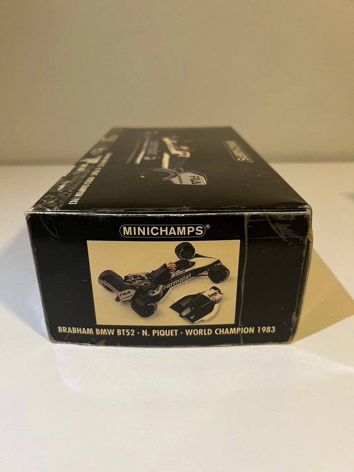 Minichamps 1/18 Brabham BMW BT52B Piquet 1983 with Signature by Nelson Piquet - Image 3 of 4