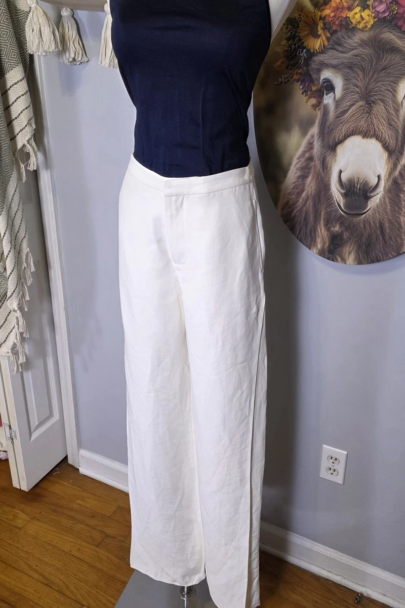 Ralph Lauren パープルレーベルリネン ガウチョパンツワイドパンツ0 Lauren Ralph Lauren Purple Pants for Women for sale | eBay