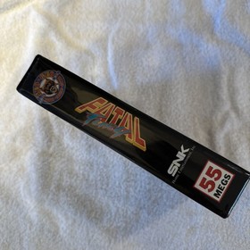 Fatal Fury SNK Neo Geo AES US Version Authentic Complete, Tested! Please read!