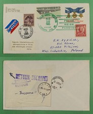 DR WHO 1985 DEARBORN HTS MI EXPO STA AIRMAIL TO POLAND INCONNU RTS R22909