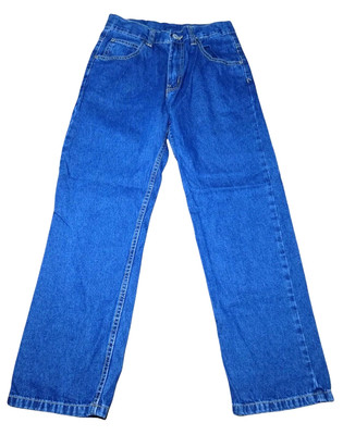Jungen Denim Jeans blau Hose verstellbarer Bund Alter 6 bis 10 Jahre Baumwolle 5 Taschen