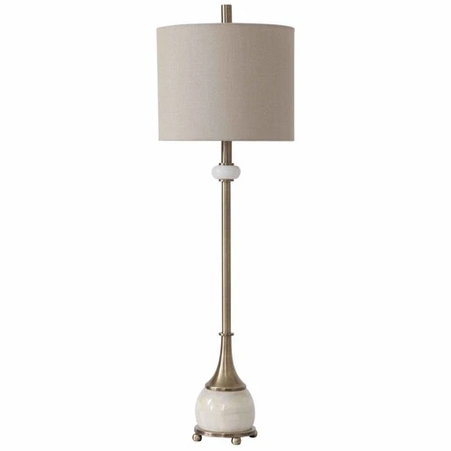 Uttermost 29687-1 Natania 36" Tall Buffet Table Lamp - Plated Antique Brass / - Picture 3 of 8