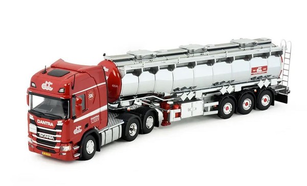 Tekno, Scania Next Generation R500 Highline 6X2 Mit 3-Achsigem Tankwagen Dant...-image
